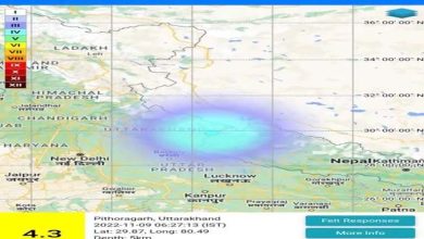Photo of उत्तर भारत में भूकंप के झटकों से सहमे लोग, उत्तराखंड में भी कांपी धरती