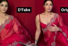 Photo of Alia’s Bhatt deepfake video: आलिया भट्ट का चेहरा AI द्वारा अभिनेत्री वामिका गब्बी से दिया बदल, फैंस ने कहा-”क्या यह क़ानूनी है”?