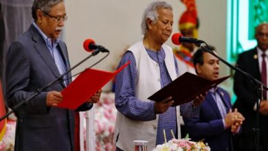 Bangladesh: Indian High Commissioner Pranay Verma attended the swearing-in ceremony of the interim government