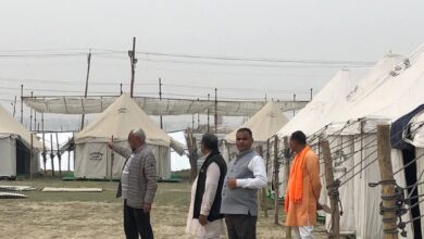 Photo of Mahakumbh-  विहिप के शिविर में बने बुद्ध, महावीर व निषादराज गुह के नाम पर मार्ग