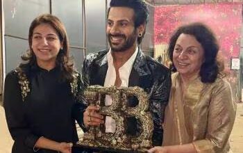 Photo of Bigg Boss winner: बिग बॉस 18 के विजेता बने करणवीर मेहरा, ट्रॉफी के साथ तस्वीर की साझा