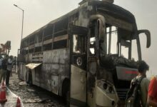 Lucknow Bus Fire: Five people including two innocent children died tragically, bodies identified