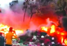 Uttarakhand: Huge fire breaks out in junk warehouse, goods worth lakhs reduced to ashes