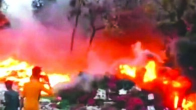 Uttarakhand: Huge fire breaks out in junk warehouse, goods worth lakhs reduced to ashes