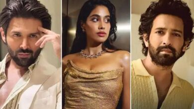 Big change in Dostana 2: Big change in 'Dostana-2', Srileela-Vikrant Massey replace Kartik Aryan and Janhvi Kapoor