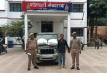 Chandauli News: One arrested with cough syrup being smuggled for drug abuse