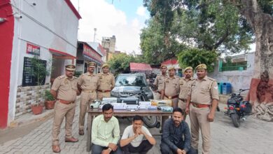 Fake notes worth 4.61 lakh recovered in Shahjahanpur, three arrested