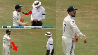 Rishabh Pant got angry: Rishabh Pant had a dispute with the umpire, threw the ball in anger