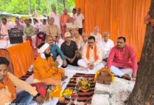Sultanpur news: Municipal president and senior citizens performed Bhoomi Pujan, renovation work will start soon