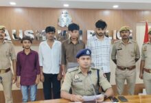 Kaushambhi News: Police arrested the youths who held Swiggy Boy hostage and demanded ransom