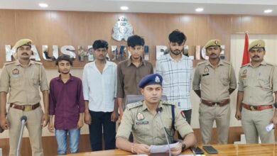 Kaushambhi News: Police arrested the youths who held Swiggy Boy hostage and demanded ransom