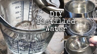 Make distilled water at home in an emergency, an easy way to get free inverter battery!