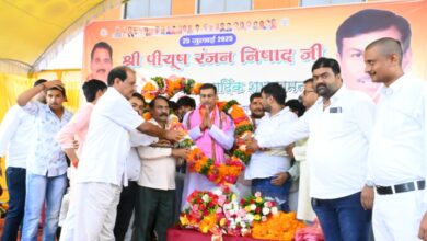 Prayagraj (Naini): Ganga Aarti and Bhandara organized, a scene of social and religious harmony