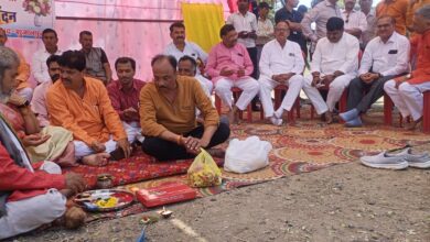 Kaushambhi news: Rejuvenation will be done at a cost of 2.5 crores, construction work started after Bhoomi Pujan