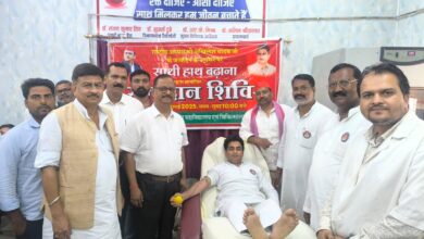 Sultanpur: SP's blood donation camp on former Chief Minister Akhilesh Yadav's birthday
