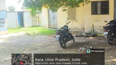 Kaushambi news: Empire of garbage spread in the block premises, negligence of officers exposed