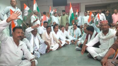 Ghosi news: BJP accused of taking action out of political revenge, warning - if justice is not given, there will be a statewide movement