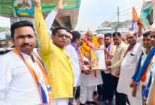 Pratapgarh news: National Vice President of Apna Dal (S) Mata Badal Tiwari received a grand welcome in Pratapgarh