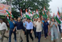 Sonbhadra news: A grand tricolor yatra was taken out in Sonbhadra under the leadership of the District Magistrate