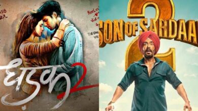 Son Of Sardar-2 v/s Dhadak-2: 'Son of Sardar 2' and 'Dhadak 2' had a slow start at the box office