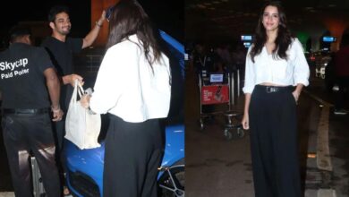 Tripti Dimri spotted: Tripti Dimri and Sam Merchant together again, speculation of affair intensified after being spotted at the airport