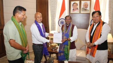 Guwahati news: BPF again captured BTC, Hagrama Mohilary met the Governor and presented his claim to form the council.