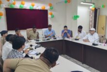 Mau news: Peace committee meeting concluded under the chairmanship of District Magistrate