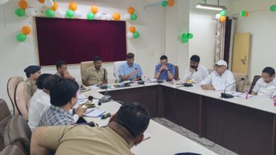Mau news: Peace committee meeting concluded under the chairmanship of District Magistrate