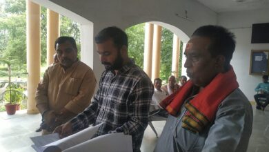 Sonbhadra news: SDM constituted a four-member team and got the measurement done, company officials are not agreeing