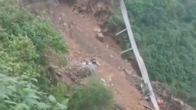 Himachal heavy rain: Himachal is suffering due to monsoon: National Highway collapsed in Chamba, vehicles fell down
