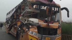 UP news: Four pilgrims returning from Gaya died in a road accident, three injured