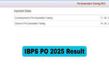 IBPS PO Prelims Result 2025: IBPS PO Prelims Result 2025 will be released soon, candidates' heartbeats increase