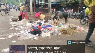 Sonbhadra news: Due to the interference of CGM Anpara, the development work of Anpara Nagar Panchayat is disrupted.