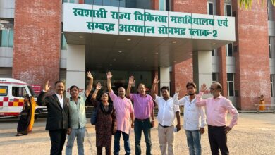 Sonbhadra news: The health system of the district is in shambles under the BJP government: Shatrunjay Mishra