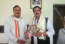 Mau news: Congress National General Secretary Dr. Syed Nasir Hussain received a grand welcome in Mau