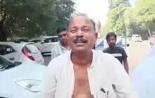 Bihar Election: RJD leader tears his kurta outside Rabri's residence, breaks down in tears