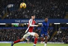 Premier League 2025-26: 10-man Chelsea hold Arsenal 1-1, share points in thrilling London derby