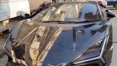 Kanpur Lamborghini Accident, 12 Crore Lamborghini Crash, Tobacco Businessman Son Accident, Kanpur Road Accident News, Lamborghini Hits Auto Bike, Shivam Mishra Accident Case, Kanpur Crime News Hindi, Luxury Car Accident India