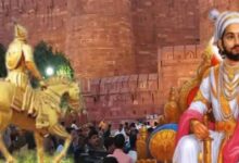 शिवाजी जयंती आगरा किला, आगरा किला लेजर शो 2026, छत्रपति शिवाजी महाराज म्यूजियम, देवेंद्र फडणवीस आगरा कार्यक्रम, योगी सरकार राष्ट्र नायक सम्मान