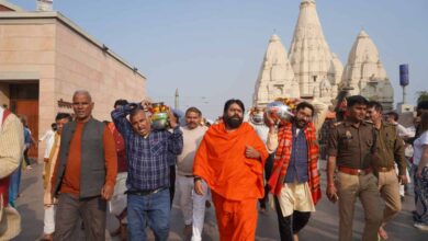 Mauni Amavasya Kashi Vishwanath, Sena Parivar Jalabhishek, Kashi Vishwanath Temple News, Varanasi Religious News, Ayudh Bhandar Prayagraj
