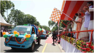 Lucknow Clean City Initiative, Yogi Adityanath EV Vehicles Launch, Uttar Pradesh Swachhta Mission, Electric Garbage Vehicles Lucknow, Green Energy Uttar Pradesh, Lucknow Development News