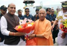 CM Yogi Adityanath, Navy Shaurya Vatika Lucknow, Rajnath Singh Lucknow Visit, Lucknow Navy Museum, INS Gomti, Yogi Adityanath Statement, Uttar Pradesh News, Defence News, Navy Museum Lucknow