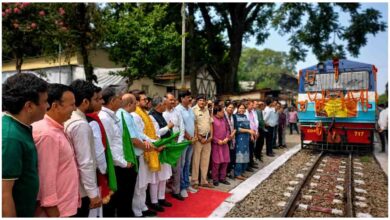 Kangra Narrow Gauge Train Service, Bridge Number 32, Anurag Thakur, Pathankot Kangra Train, Himachal Pradesh Railway News, Kangra Railway Station, Northern Railway Jammu Division, Kangra Valley Train Service Restored, Himachal Tourism News, कांगड़ा रेलवे, अनुराग ठाकुर, हिमाचल प्रदेश, नैरो गेज ट्रेन, पठानकोट-कांगड़ा रेल सेवा, उत्तर रेलवे, रेलवे समाचार, पर्यटन, जम्मू मंडल, ब्रिज नंबर 32