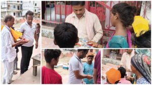 गोला गोकर्णनाथ, लखीमपुर खीरी, भोजन वितरण, सामाजिक सेवा, ब्रह्मादीन वर्मा, प्रभात किरण सामाजिक संस्थान पुण्यतिथि, उत्तर प्रदेश समाचार, गोला गोकर्णनाथ भोजन वितरण, ब्रह्मदीन वर्मा पुण्यतिथि, प्रभात किरण सामाजिक संस्थान, गरीबों को भोजन वितरण, गोला गोकर्णनाथ समाचार