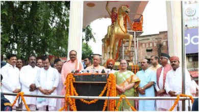 रानी अवंती बाई लोधी जयंती 2026, सीएम योगी रानी अवंती बाई, रानी अवंती बाई लोधी, योगी आदित्यनाथ, यूपी महिला पीएसी बटालियन, महिला पुलिस यूपी, रानी अवंती बाई की प्रतिमा, ऊदा देवी पासी, झलकारी बाई, यूपी पुलिस में महिला भर्ती