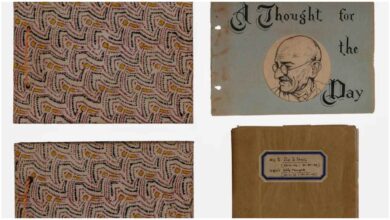 महात्मा गांधी पांडुलिपि नीलामी, Mahatma Gandhi manuscript auction, Gandhi manuscript ₹16.20 crore, गांधी की 688 टिप्पणियां, A Thought for the Day, Anand T Hingorani collection, Saffronart auction, गांधी की हस्तलिखित पांडुलिपि, Mahatma Gandhi auction, गांधी से जुड़ी ऐतिहासिक वस्तुएं