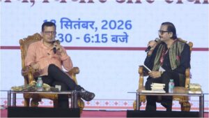 गोमती पुस्तक महोत्सव 2026, पार्थ सारथी सेन शर्मा, Gomti Book Festival 2026, गोमती पुस्तक महोत्सव लखनऊ, पार्थ सारथी सेन शर्मा साहित्य, लव इन लखनऊ, लखनऊ पर ऐतिहासिक उपन्यास, लखनऊ डायरीज, एआई और भारतीय भाषाएं, साहित्य और युवा, Lucknow Book Festival, Gomti Book Festival, Lucknow News, Parth Sarathi Sen Sharma, Literature, Lucknow, Book Festival 2026, Hindi Literature, AI and Language