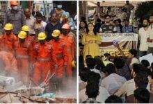 सत्य निकेतन बिल्डिंग हादसा, सत्य निकेतन बिल्डिंग गिरने की घटना, दिल्ली सत्य निकेतन हादसा, सत्य निकेतन हादसे में 3 मौत, दिल्ली बिल्डिंग हादसा, NDRF Rescue Operation, ABVP प्रदर्शन, सत्य निकेतन PG हादसा