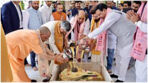 मोदी जन्मदिन, राजनाथ सिंह, सेवा संकल्प अभियान, वाराणसी, काशी-वडनगर यात्रा, पंकज चौधरी, चिराग पासवान, चंद्रबाबू नायडू, अनुच्छेद 370, नक्सलवाद, नरेंद्र मोदी